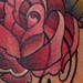 Tattoos - Rose with Tribal - 52200
